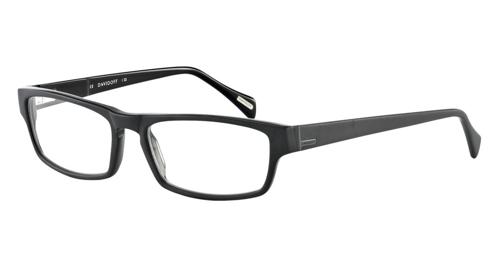 Davidoff No. 91020 Eyeglasses - Black Frame and Clear Lens 91020-8840