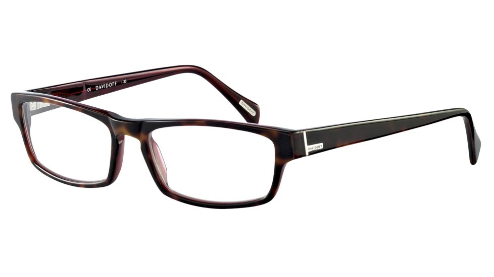 Davidoff No. 91020 Eyeglasses - Brown Frame and Clear Lens 91020-6396