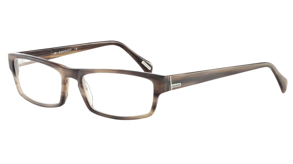 Davidoff No. 91020 Eyeglasses - Brown Frame and Clear Lens 91020-6397