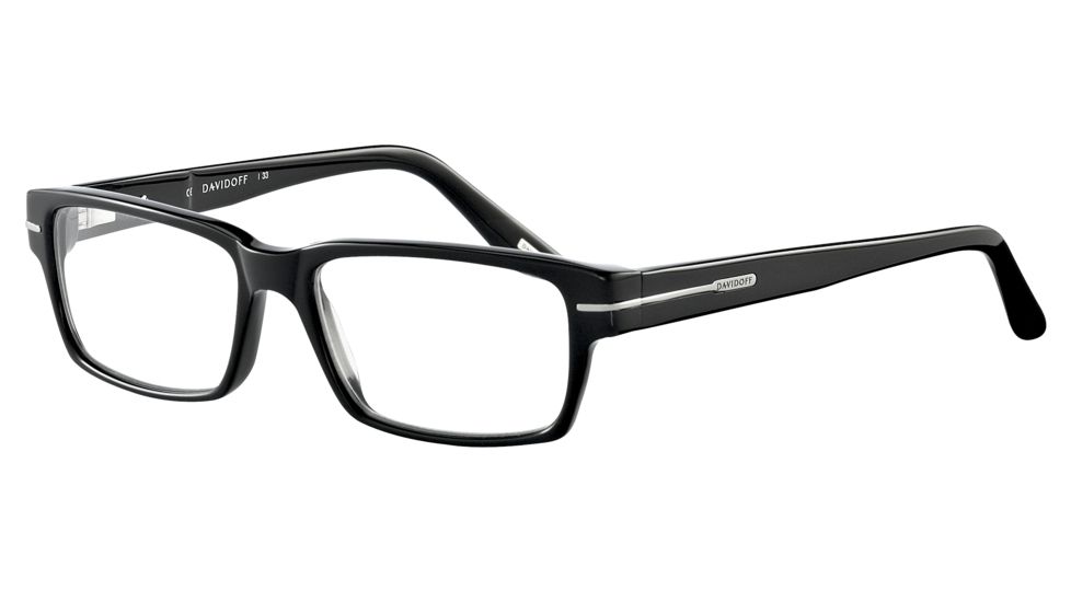 Davidoff No. 91021 Eyeglasses - Black Frame and Clear Lens 91021-8840