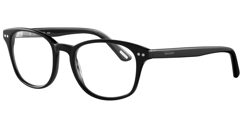 Davidoff No. 91026 Eyeglasses - Black Frame and Clear Lens 91026-8840