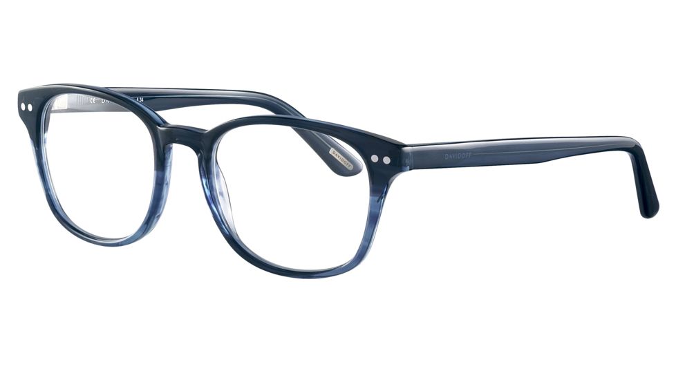 Davidoff No. 91026 Eyeglasses - Blue Frame and Clear Lens 91026-6446