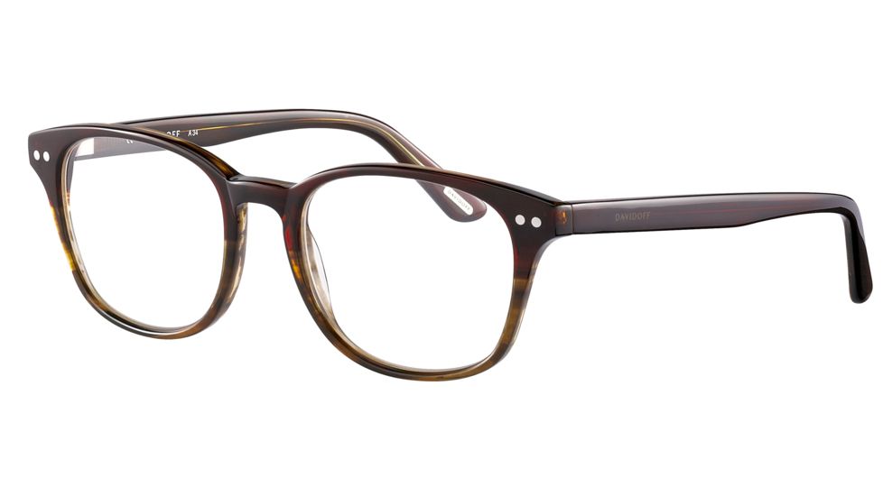 Davidoff No. 91026 Eyeglasses - Red Frame and Clear Lens 91026-6445