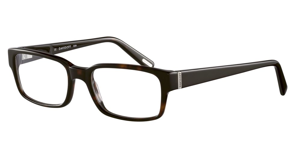 Davidoff 91027 Progressive Prescription Eyeglasses - Brown Frame and Clear Lens 91027-8940PR