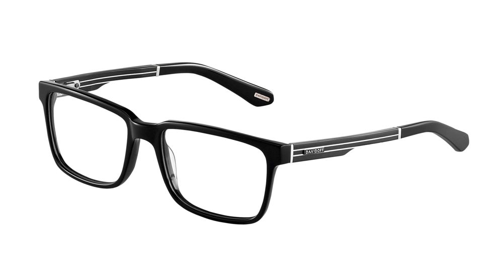 Davidoff No. 92010 Eyeglasses - Black Frame and Clear Lens 92010-6001