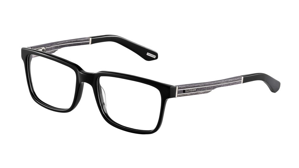 Davidoff No. 92010 Eyeglasses - Black Frame and Clear Lens 92010-8840