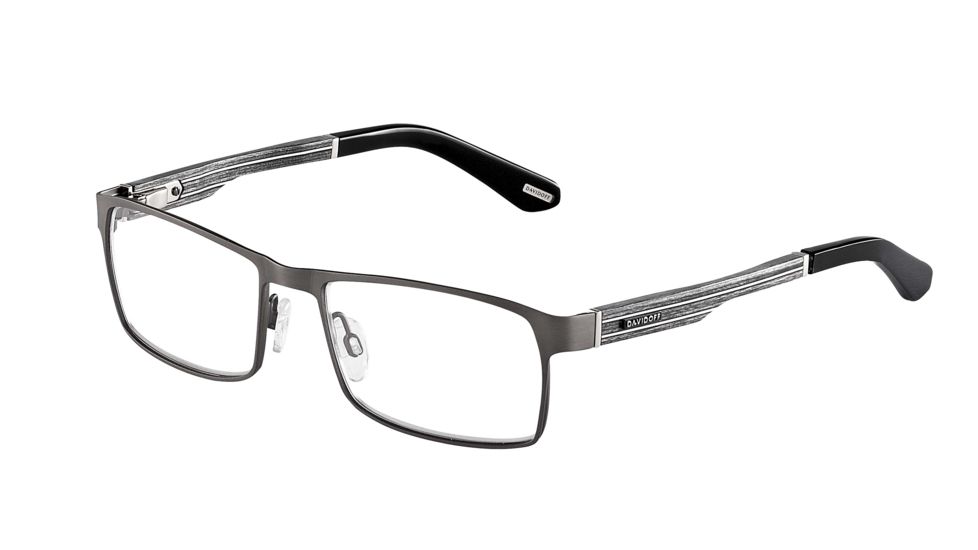 Davidoff 93041 Bifocal Prescription Eyeglasses - Grey Frame and Clear Lens 93041-420BI