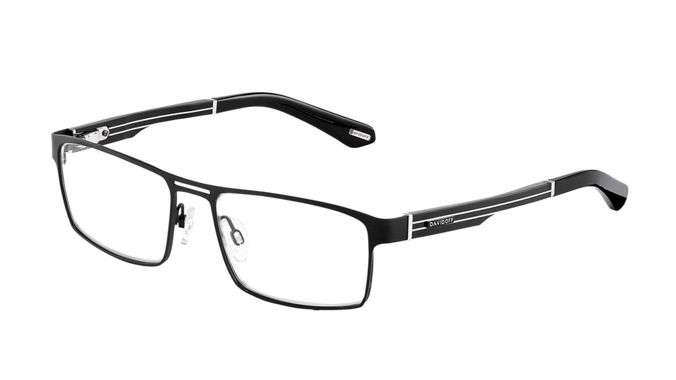 Davidoff No. 93042 Eyeglasses - Black Frame and Clear Lens 93042-610