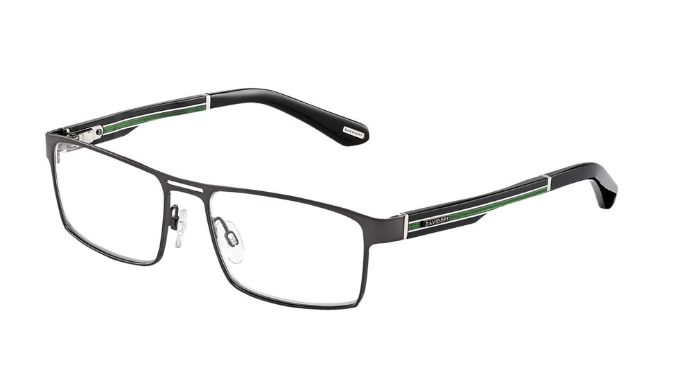 Davidoff No. 93042 Eyeglasses - Grey Frame and Clear Lens 93042-420