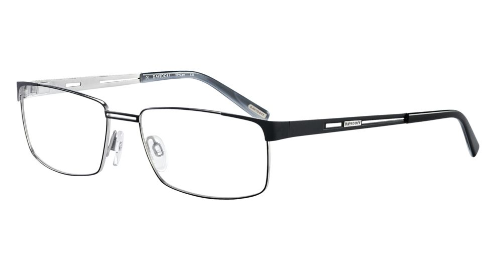 Davidoff No. 95098 Eyeglasses - Black Frame and Clear Lens 95098-572