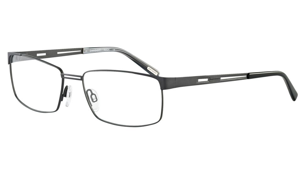 Davidoff No. 95098 Eyeglasses - Grey Frame and Clear Lens 95098-574