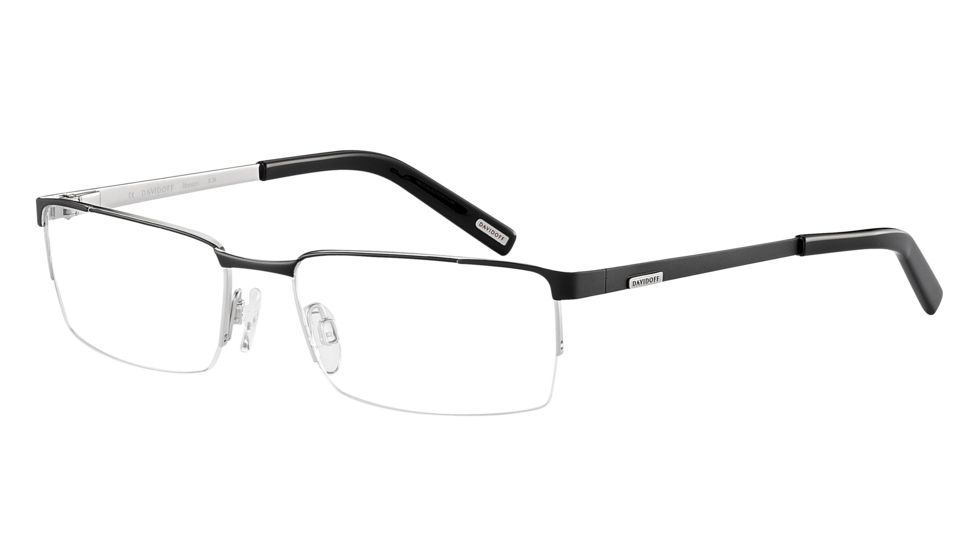 Davidoff No. 95105 Eyeglasses - Black Frame and Clear Lens 95105-610