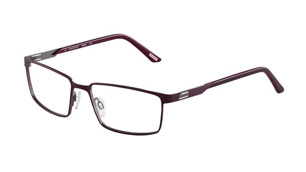 Davidoff No. 95107 Eyeglasses - Red Frame and Clear Lens 95107-606