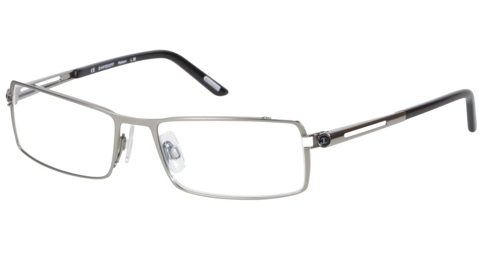Davidoff 95501 Progressive Prescription Eyeglasses - Grey Frame and Clear Lens 95501-300PR
