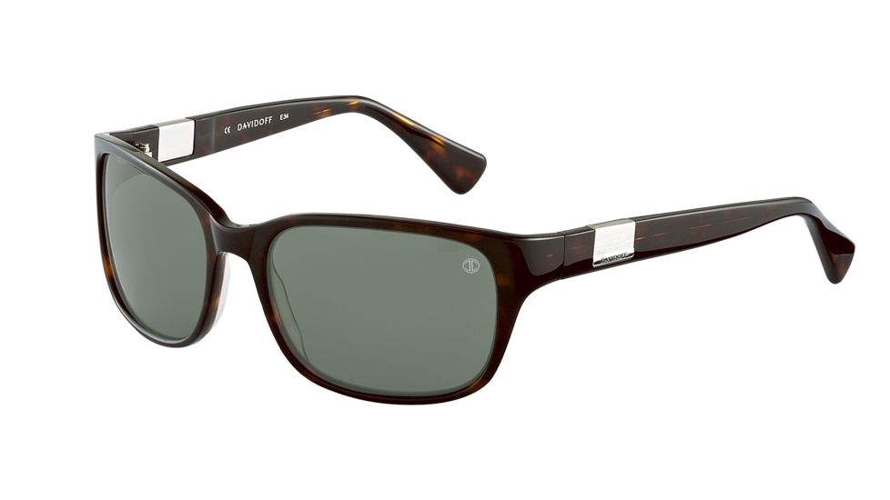 Davidoff 97118 Bifocal Prescription Sunglasses - Brown Frame and Green Lens 97118-8940BI