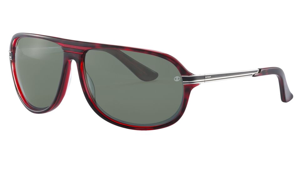 Davidoff 97200 Single Vision Prescription Sunglasses - Brown Frame and Zeiss Skypol Grey Lens 97200-6270SV