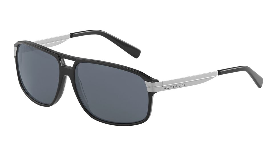 Davidoff 97201 Bifocal Prescription Sunglasses - Black Frame and Grey Lens 97201-8840BI