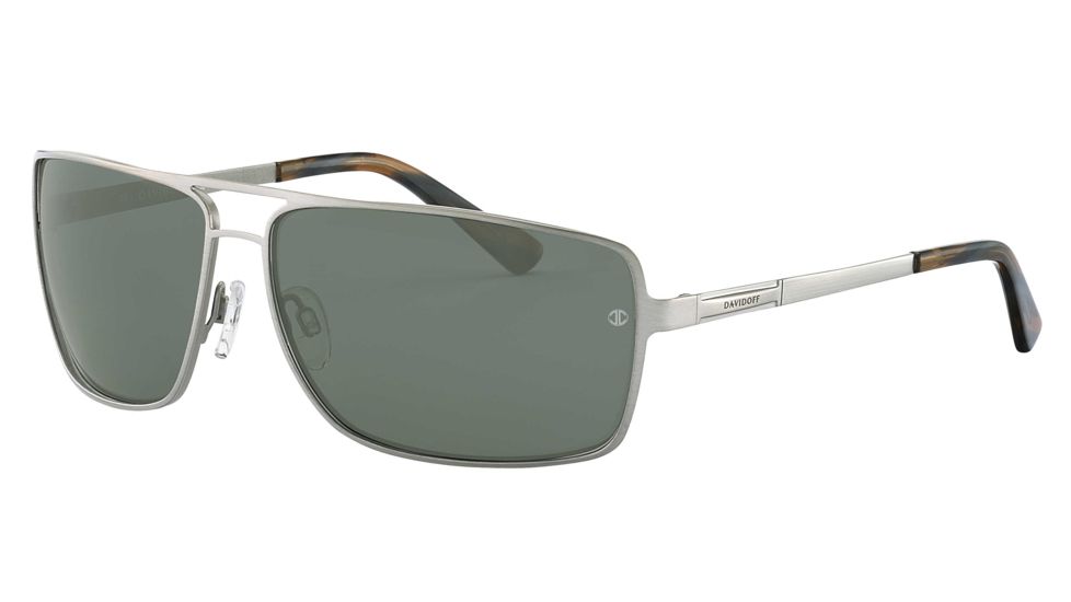 Davidoff 97325 Bifocal Prescription Sunglasses - Silver Frame and Zeiss Skypol Grey Lens 97325-110BI