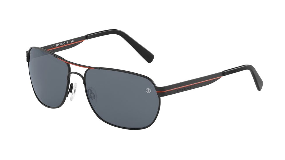 Davidoff 97331 Bifocal Prescription Sunglasses - Black Frame and Grey Lens 97331-592BI