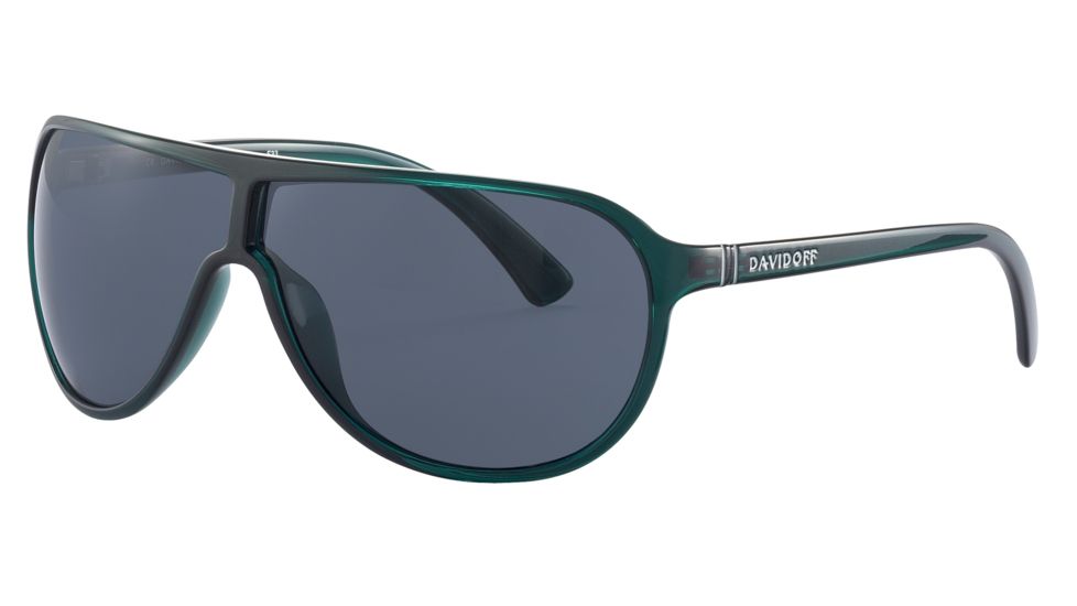 Davidoff 97607 Progressive Prescription Sunglasses - Green Frame and Grey Lens 97607-410PR