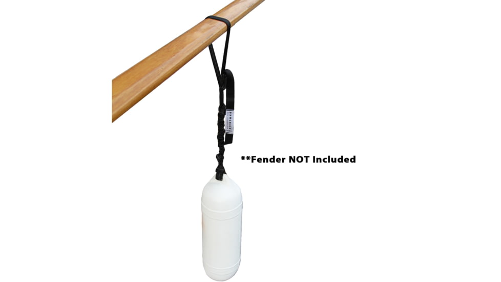 Davis Instruments Shockles FenderFriend - Twin Eye - Black 51189