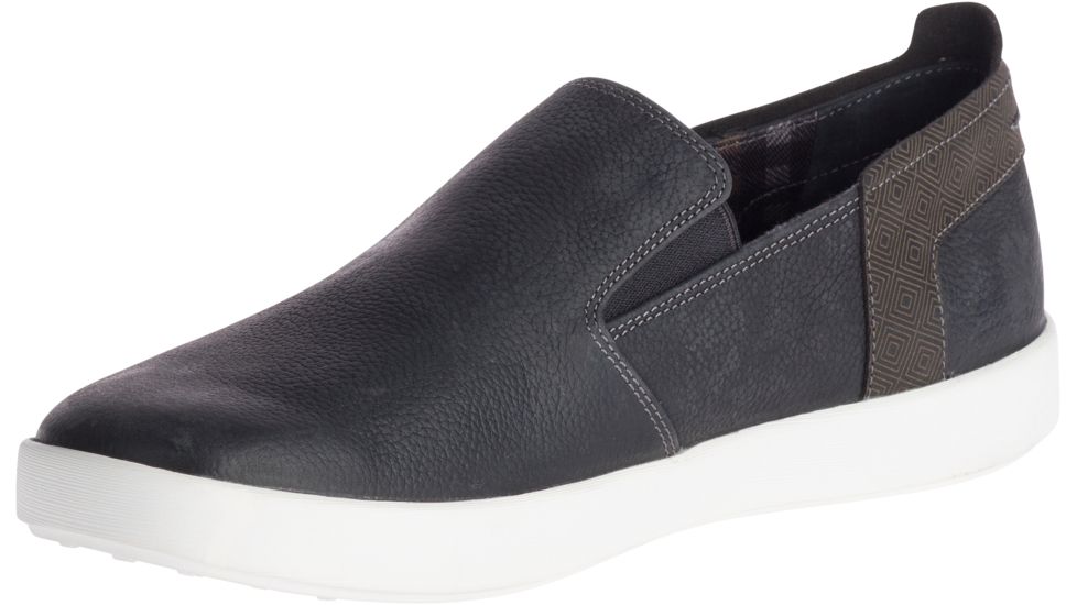 Davis Leather Casual Shoes - Mens, Black, Medium
