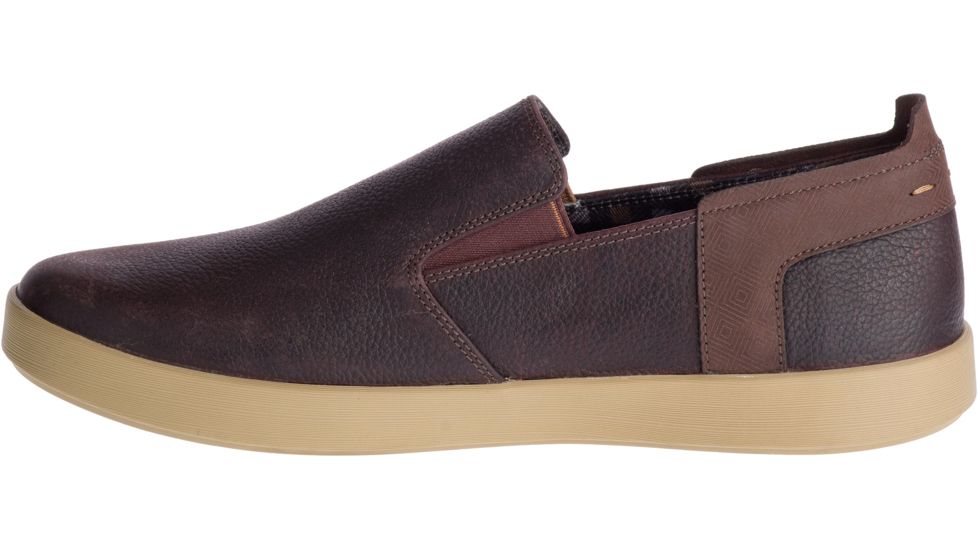 Davis Leather Casual Shoes - Mens, Mahogany, Medium