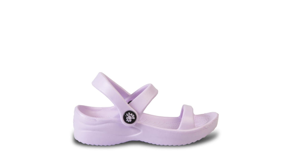 Dawgs 3-Strap Sandals - Kids, Purple, 2 US, OR3S.U.K.Lc.0002