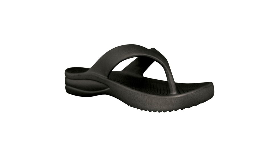 DAWGS Womens Flip Flops, Black, 11
