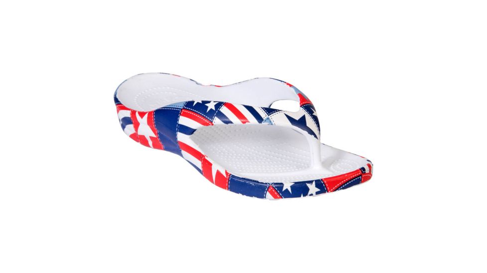 Loudmouth Mens Flip Flop, Betsy Ross, 11