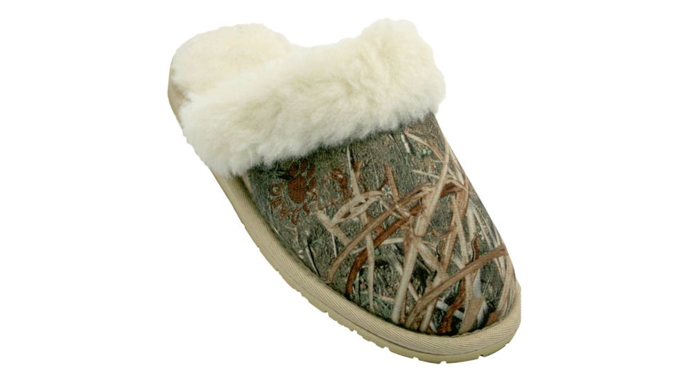 Mossy Oak Mens Scuffs Slippers, Duck Blind, 8-9