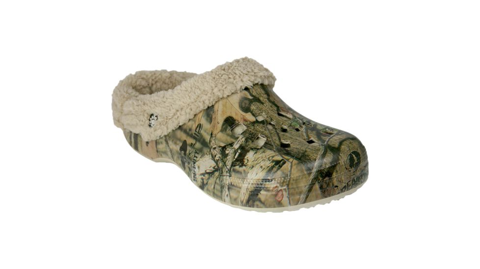 Mossy Oak Womens FleeceDawgs Clogs, Breakup Infinity, 5-6