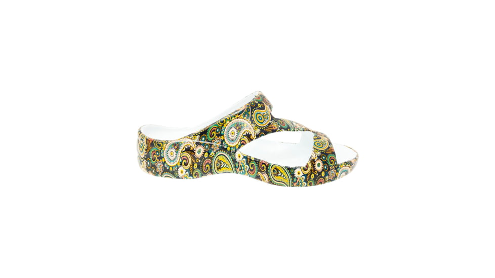 Dawgs PAW Print Z Sandals - Womens, Paisley Gold, 7 US, ORZS.W.A.DPP-PG.0007