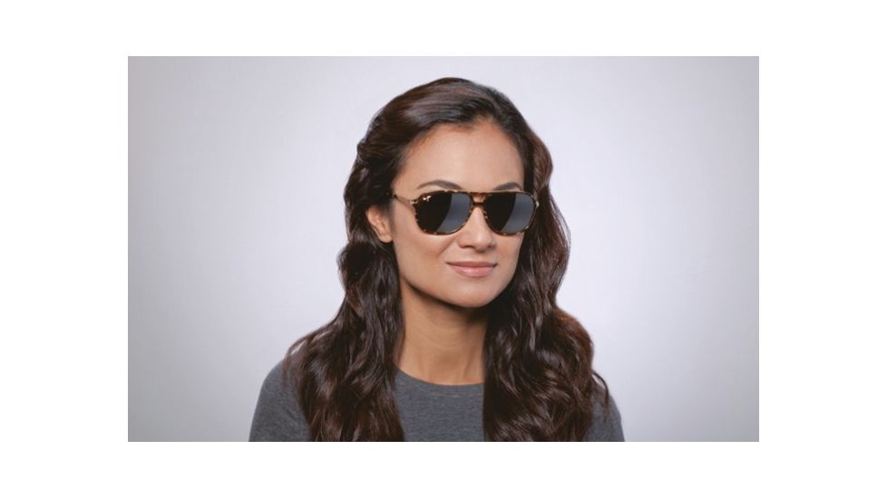 Maui Jim Dawn Patrol Sunglasses w/ Tortoise Frame and HCL Bronze Lenses - H223-10, On Model