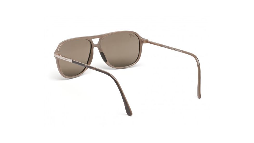 Maui Jim Dawn Patrol Sunglasses w/ Tortoise Frame and HCL Bronze Lenses - H223-10, Back View