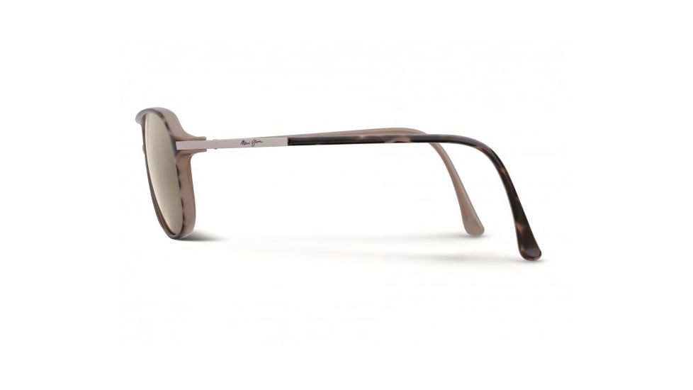 Maui Jim Dawn Patrol Sunglasses w/ Tortoise Frame and HCL Bronze Lenses - H223-10, Side View