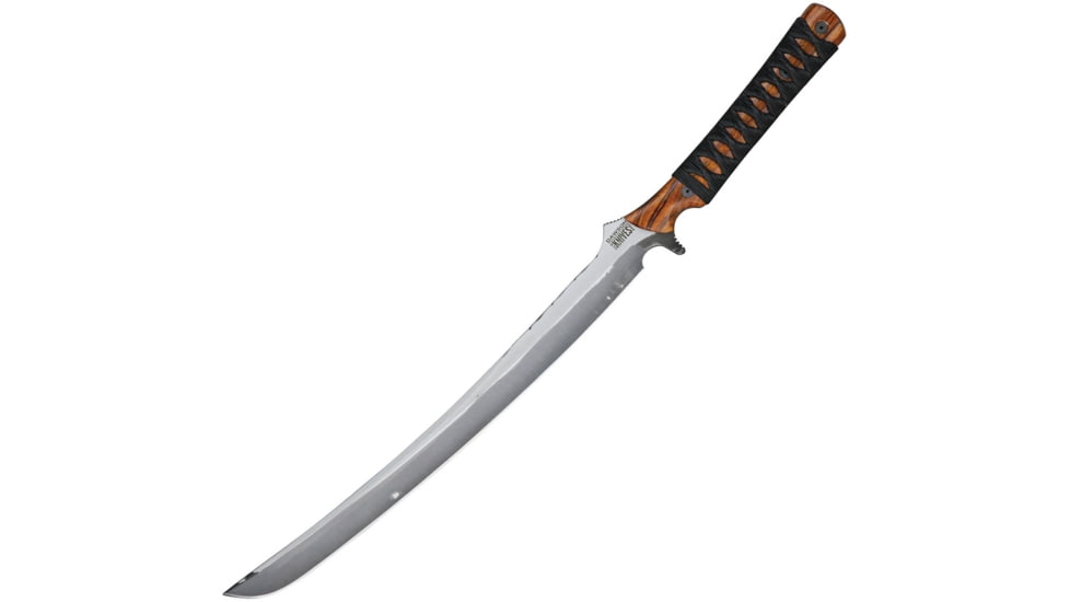 Dawson Knives Relentless Sword 14In, 22in Overall, 14in Hamon Finish Cpm-3V Carbon Steel Blade, Ironwood Handle, DW14