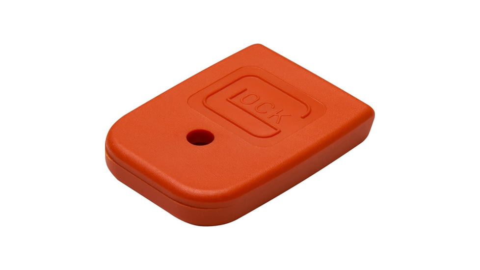 GLOCK OEM Magazine Floor Plate, 45ACP &amp; 10MM, Orange, Packaged 50971