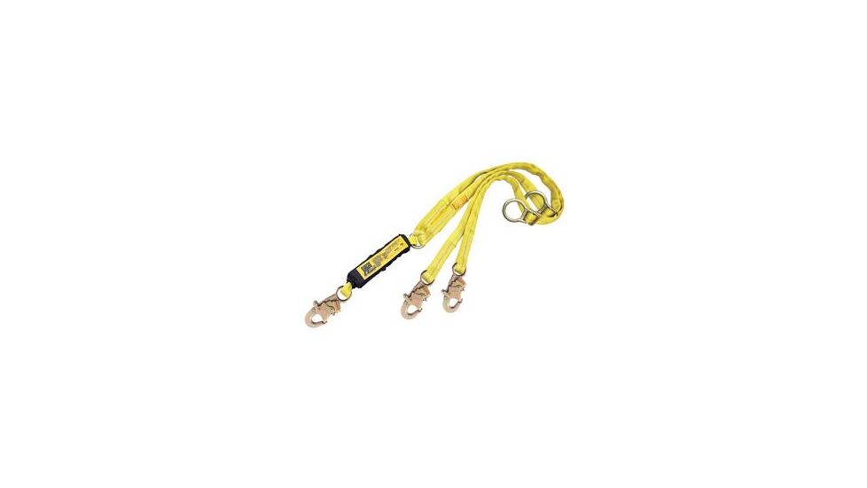 DBI-SALA L-Yard,EZ Stopii Shock Absorb, Yellow MLP1241206