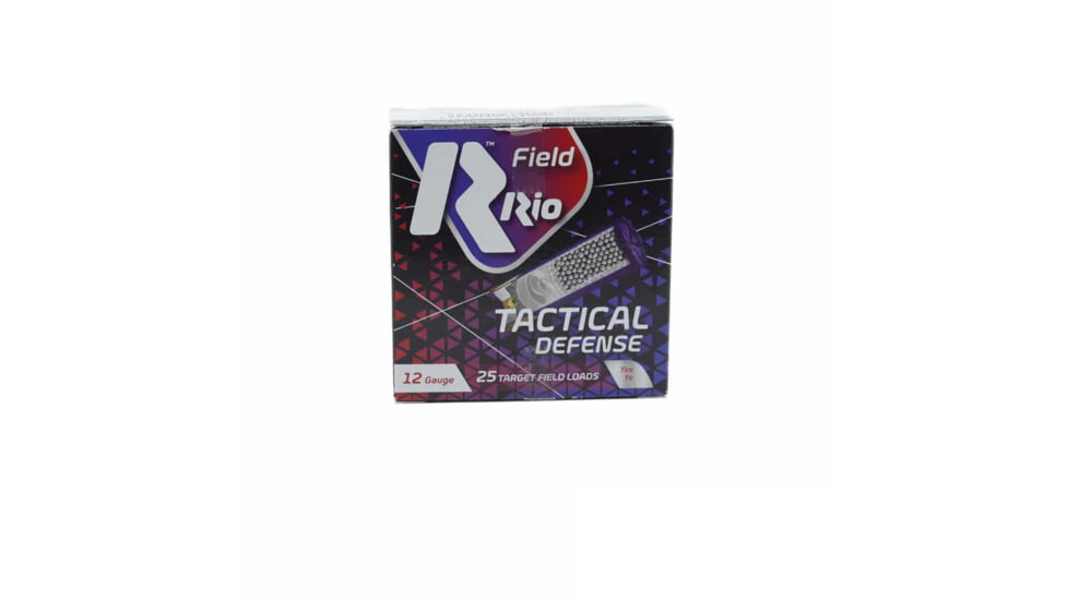 RIO Ammunition TACTICAL DEFENSE AMMUNITION - 12 GA, 2-3/4, 1-3/8OZ, SLUG, 1315 FPS, 25/BX CA37143C, RIORTS12