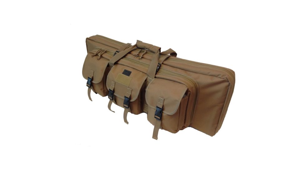 DDT 42in Double Rifle Soft Case, Tan DDT30811