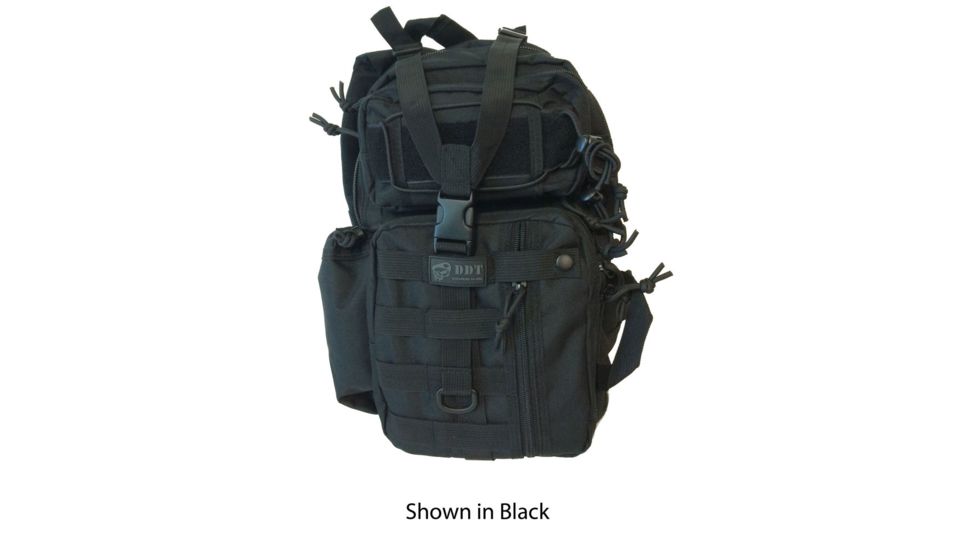 DDT Assasin Single Shoulder Sling Backpack, Gunmetal DDT10714