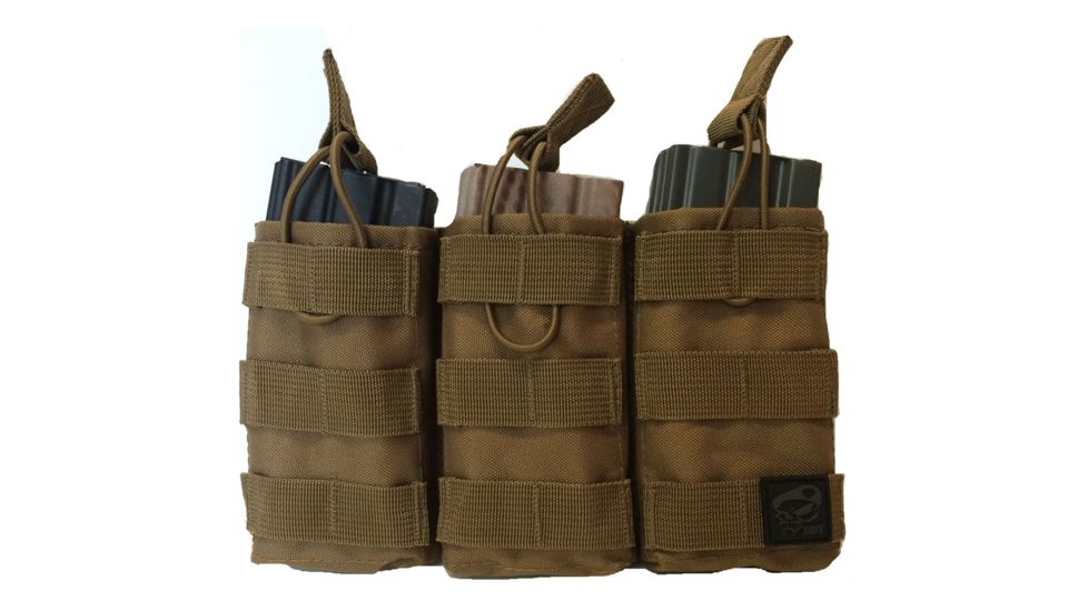 DDT M4 Triple Molle Pouch, Tan DDT50411