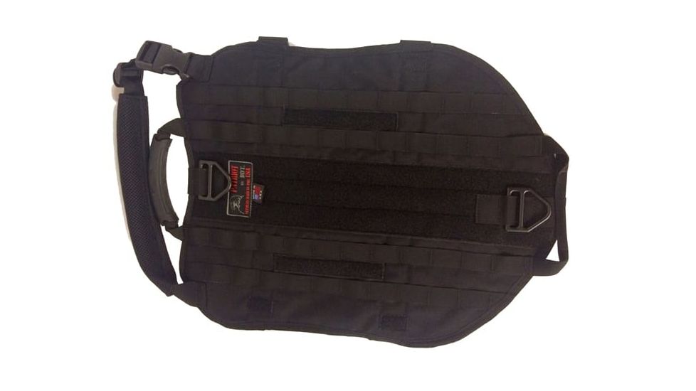 DDT Sgt Stubby K-9 Vest, 20-26 Chest, Black, Small, 52410