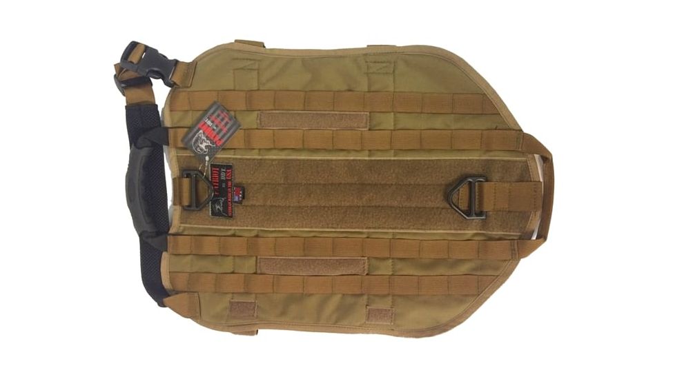 DDT Sgt Stubby K-9 Vest, 18-24 Chest, Tan, Extra Small, 52311