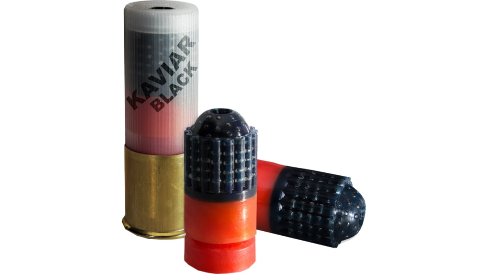 Ddupleks Kaviar 12 Gauge 1 1/16 oz 2 3/4 in Slug Shotgun Ammo, 10 Rounds, Translucent, 12K29