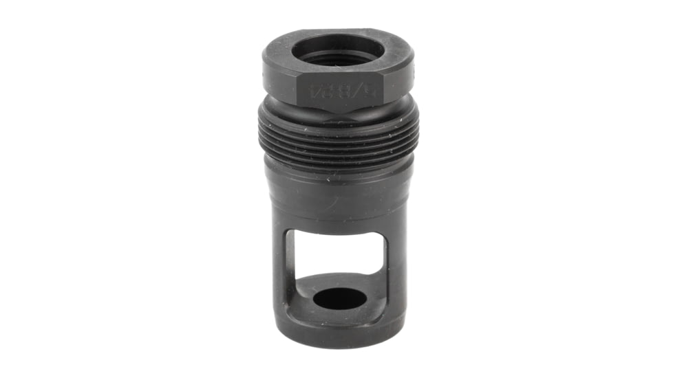 Dead Air Armament Xemax Muzzle Brake 5/8-24 Threads 338 Lapua Mag, Black, DA150