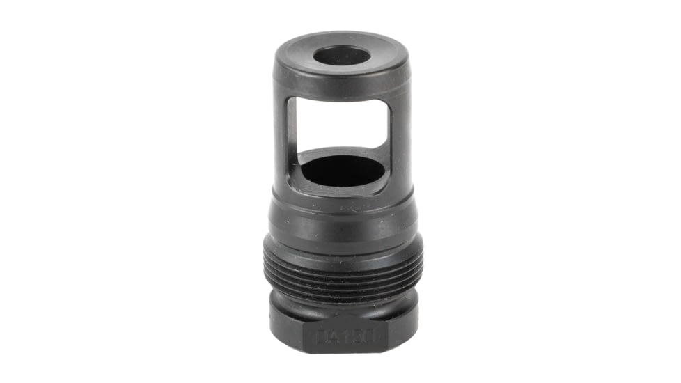Dead Air Armament Xemax Muzzle Brake 5/8-24 Threads 338 Lapua Mag, Black, DA150