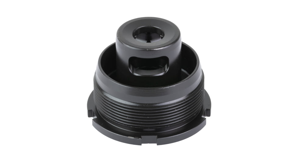Dead Air Armament Direct Thread Brake Mount, HUB Compatible, .22 Cal, 1/2X28 Thread Pitch, Nitride Finish, Black, DTB323HT