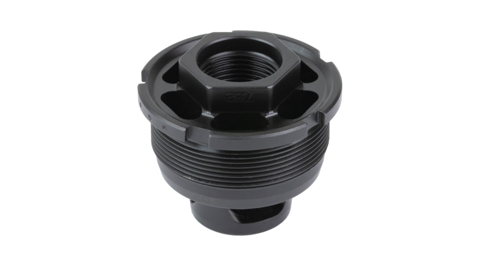 Dead Air Armament Direct Thread Brake Mount, HUB Compatible, .30 Cal, 5/8X24 Thread Pitch, Nitride Finish, Black, DTB324HT